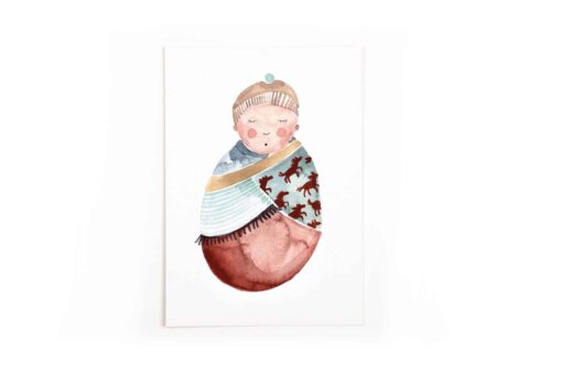 Postkarte Baby